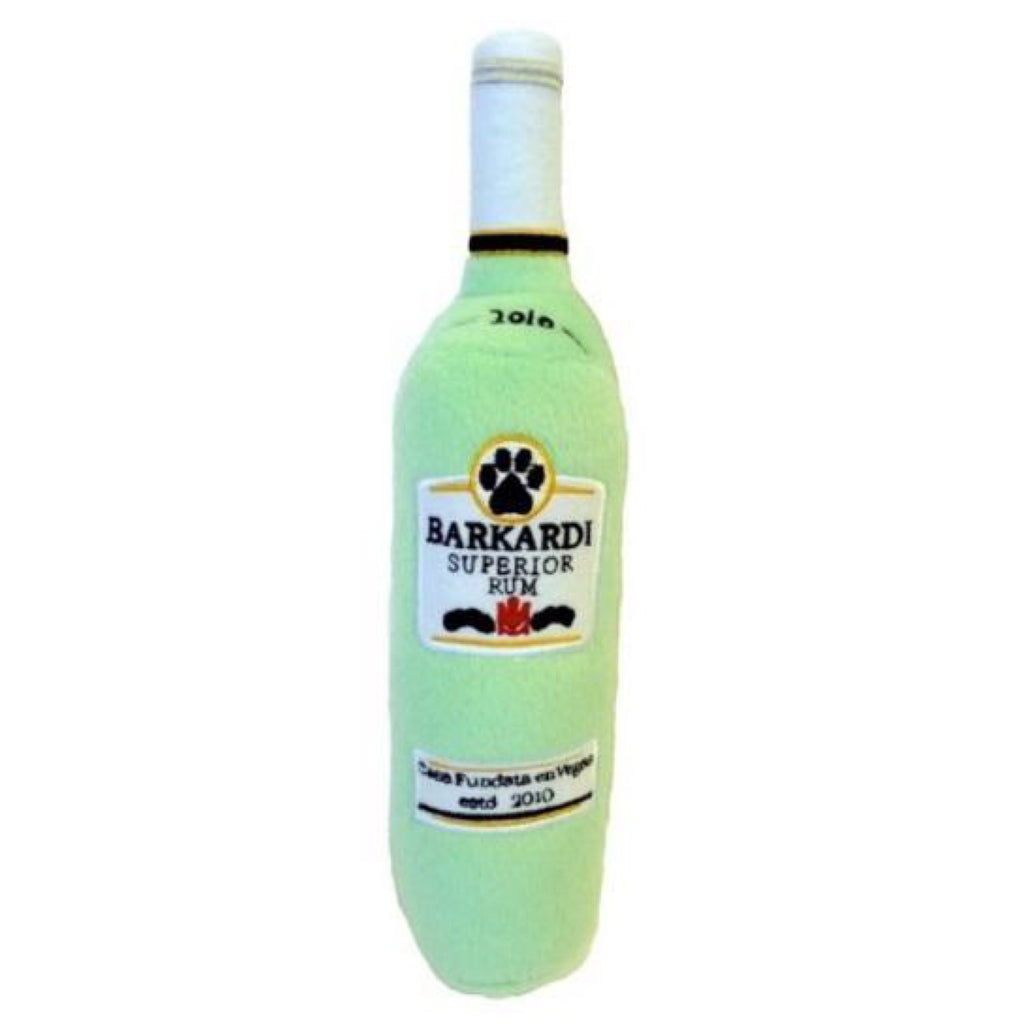 Dog Diggin Designs Barkardi Superior Rum Toy