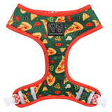 Big & Little Dogs Harness Reversible Pupperoni Pizza