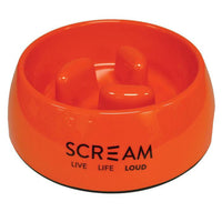 Scream Slow Down Pillar Bowl Loud Orange