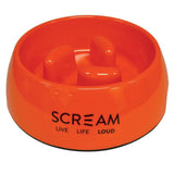 Scream Slow Down Pillar Bowl Loud Orange