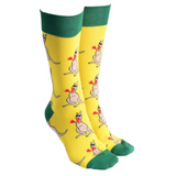 Sock Society Boxing Kangaroo Yellow