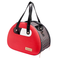 Ibiyaya Bubble Hotel Pet Carrier Red