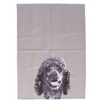 Mog & Bone Dog Breeds Tea Towel Poodle