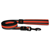 Scream Reflective Padded Leash Loud Orange 120cm