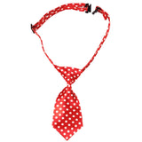 Bandanas Unlimited Spots Neck Tie Red