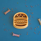 Zippy Paws Happy Bowl Slow Feeder Burger