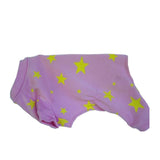 Pampet Night Stars Fleece Pyjamas Pink