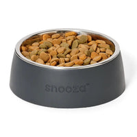 Snooza Bowl Concrete & Stainless Steel Charcoal