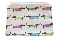 AGA Zip Pouch Sausage Dogs