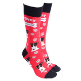 Dog Society Socks Greyhound Red