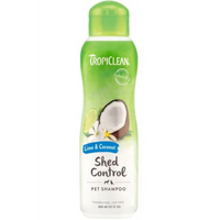 Tropiclean Pet Shampoo Shed Control Lime & Coconut 355ml
