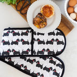 AGA Double Oven Glove Scottie Dogs