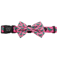 Big & Little Dogs Collar & Bow Tie Princess-asaurus