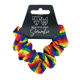 Big & Little Dogs Scrunchie Rainbow Pride