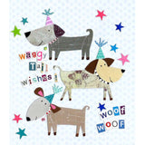 Jodds Waggy Tail Wishes Mini Birthday Card