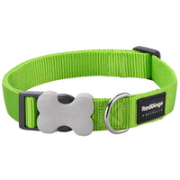 Red Dingo Classic Collar Lime Green