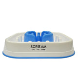 Scream Interactive Pet Feeder Loud Blue