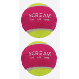 Scream Tennis Balls Pink & Green 2pk