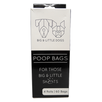 Big & Little Dogs Poop Bag Refills 4pk