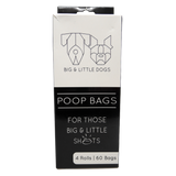 Big & Little Dogs Poop Bag Refills 4pk