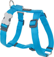Red Dingo Classic Adjustable Harness Turquoise