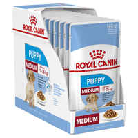 Royal Canin Medium Puppy Loaf 140g X 10