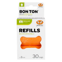 United Pets Bon Ton Bag Refills  3pk Orange