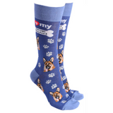 Dog Society Socks German Shepherd Navy