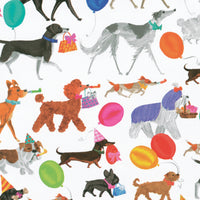 Caspari Winston & Friends Flat Wrapping Sheet 76 x 50cm