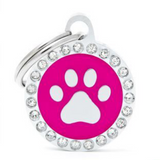 My Family Glam Paw ID Tag Charm Pink