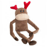 Zippy Paws Holiday Crinkle Reindeer