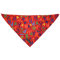 Big & Little Dogs Bandana Red Birthday