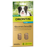 Drontal Allwormer Chewables 10kg 2pk