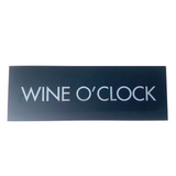 Plaque Puns Wine O’Clock