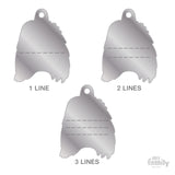 My Family Friends Maltese ID Tag Charm Engraving Guide