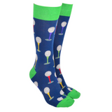 Sock Society Golf Navy