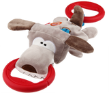 Gigwi Iron Grip Plush Tug Dog