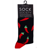 Sock Society Hot Chilli