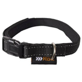 Dog Collar RAC Padded with Reflective Stitching