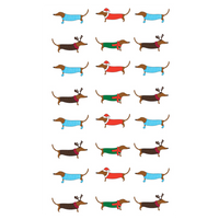 AGA Tea Towel Xmas Dogs