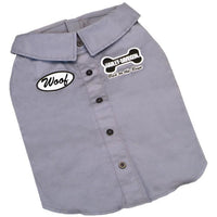 Harley Davidson Licenced Grey Work Shirt