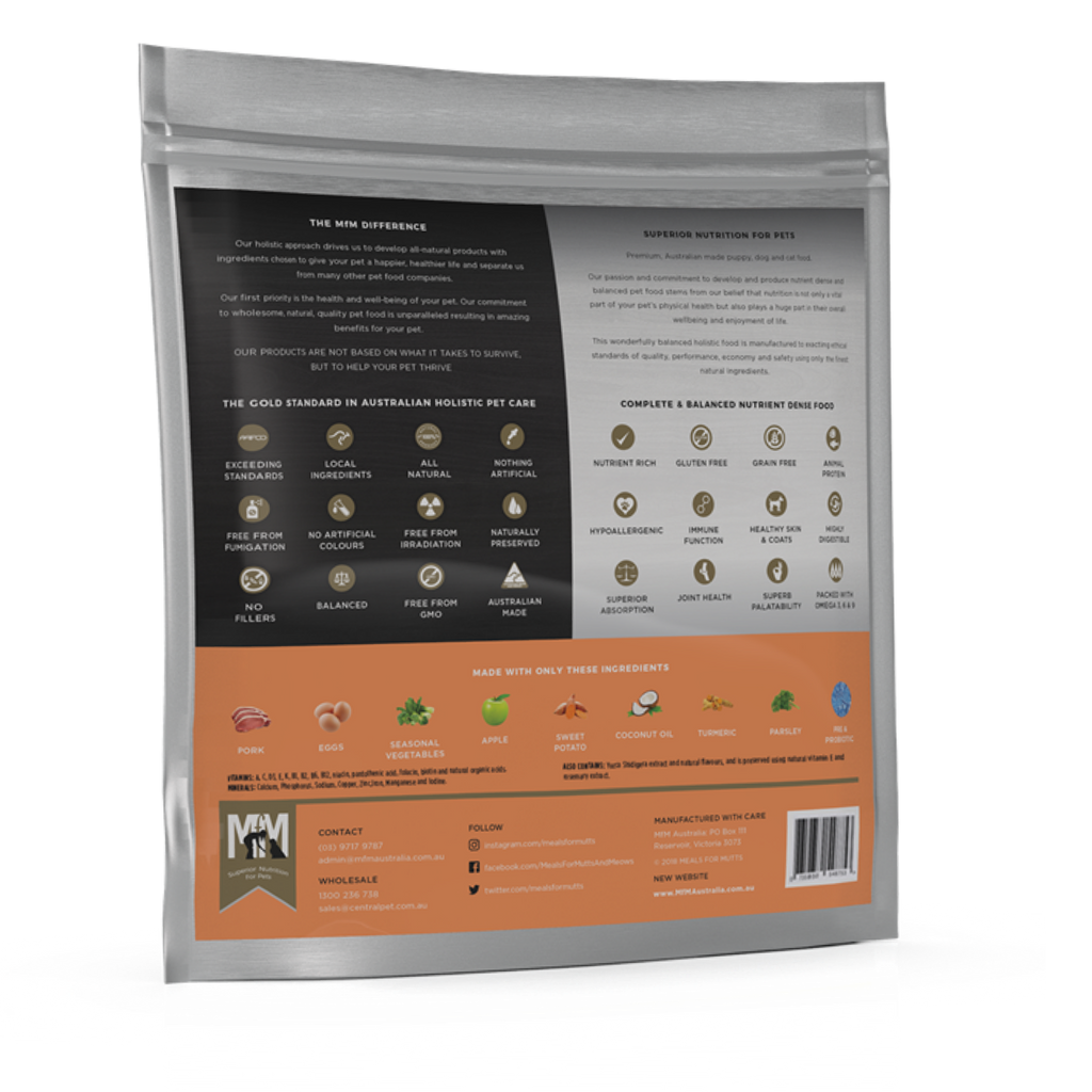 Meals for mutts bacon and deals eggs