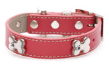 Hamish McBeth Bones Bling Collar Red