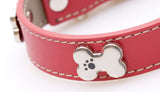 Hamish McBeth Bones Bling Collar Detail Red