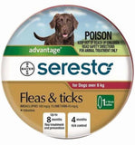 Seresto Fleas & Ticks Over 8kgs