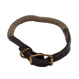Mog & Bone Leather Rope Collar Medium