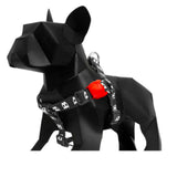 Zee.Dog Strap Harness Skull