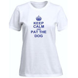 ATC Fitted Keep Calm & Pat The Dog Tee