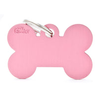 My Family Basics Bone Pink ID Tag Charm