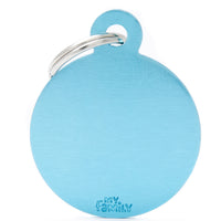 My Family Basic Sky Blue ID Tag Charm